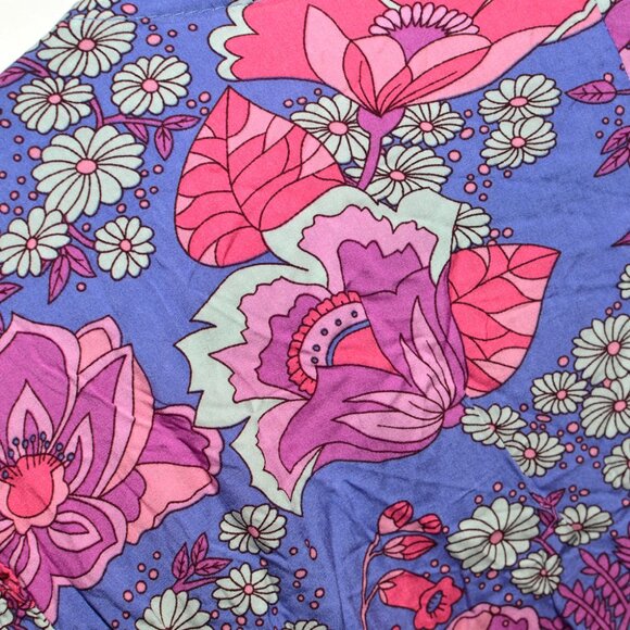 Plus Size 3X RusttyDustty Vibrant Pink & Purple Floral Boho Chic Maxi Dress NWT - Picture 8 of 11